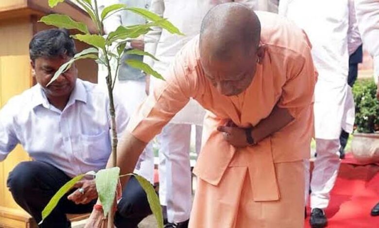 गोरखपुर-से-सीएम-योगी-ने-35-करोड़-पौधरोपण-महायज्ञ-का-शुभारंभ-किया-आज।
